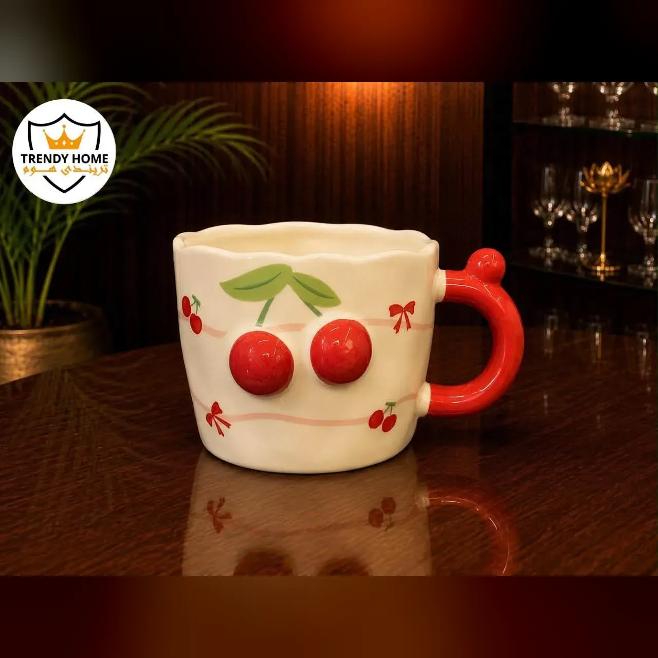 Cherry Ceramic Mug