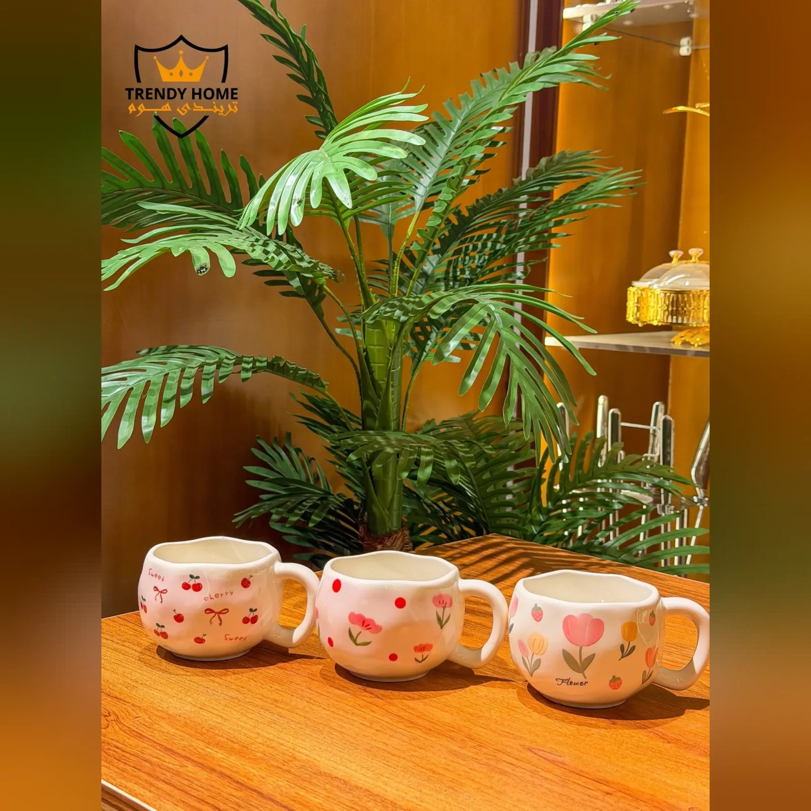 Hand-Painted Ceramic Mug
