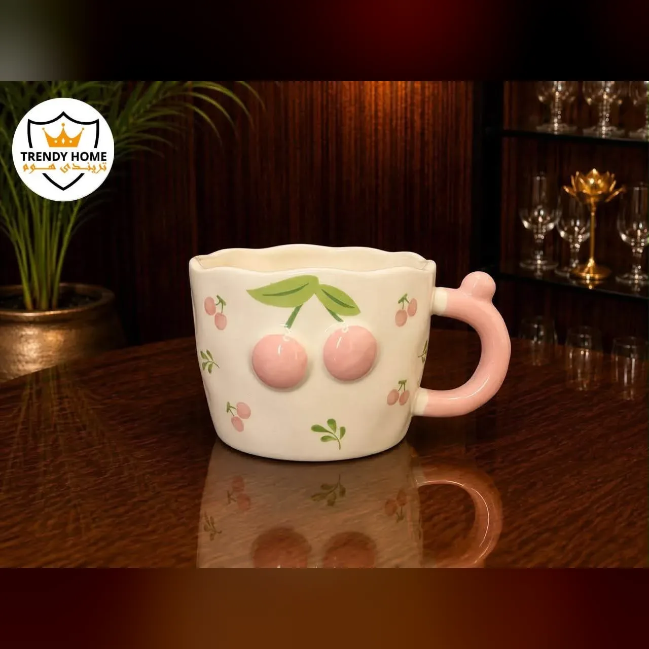 Cherry Ceramic Mug