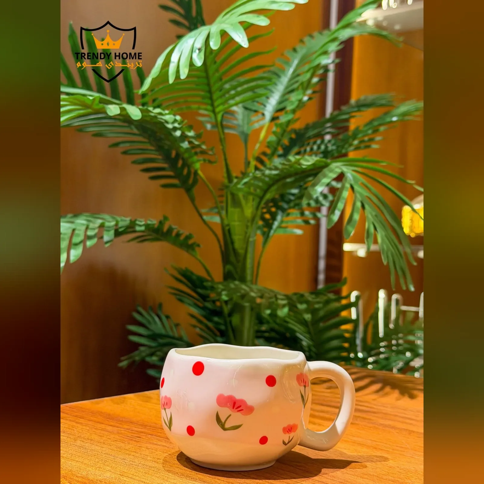 Hand-painted Ceramic Mug