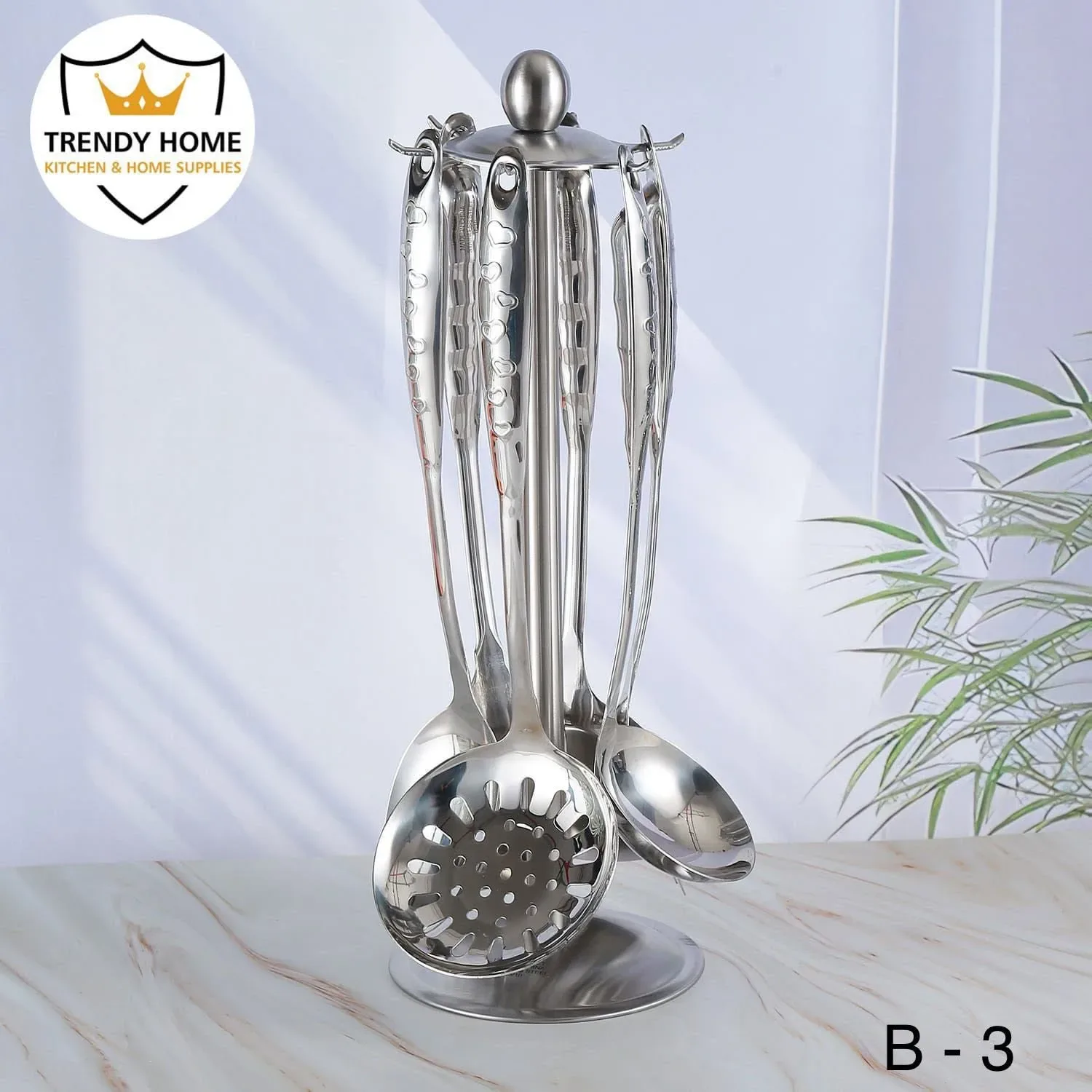 Stainless Steel Kitchen Utensil Set