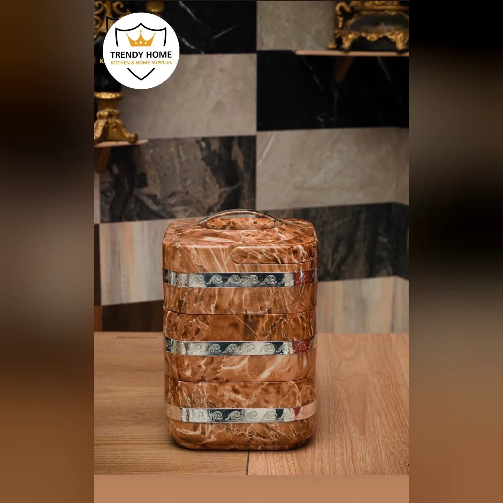 Three-Tier Food Carrier