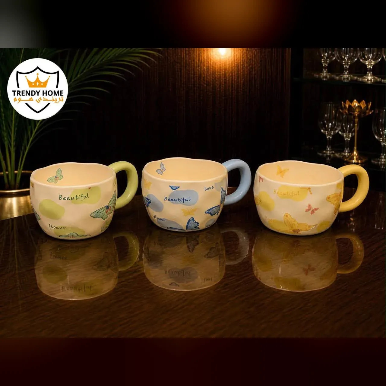 Butterfly Ceramic Mug