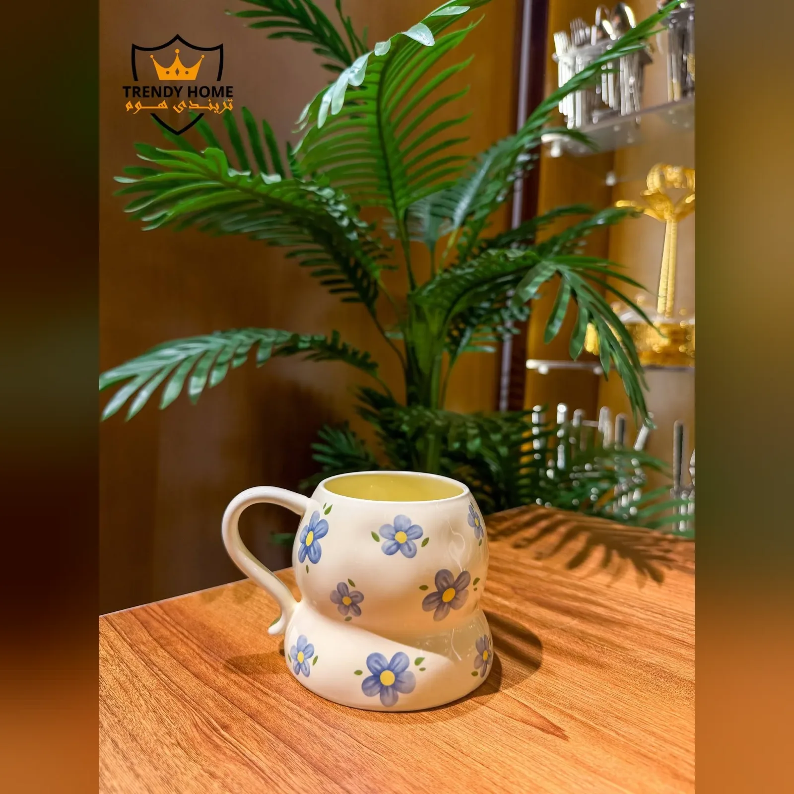 Floral Ceramic Mug